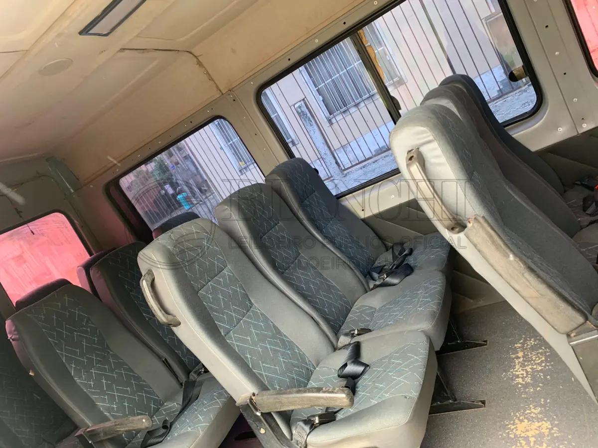 LOTE 016 - Veículo marca/modelo: FIAT/DUCATO MINIBUS, Ano/modelo: 2008/2009, Placa: IPJ4427, Chassi: 93W245L3392036349, RENAVAM: 116119756, Tipo: Microônibus, Cor: Branca, Espécie: Passageiro, Veículo está: Em circulação, Licenciamento válido até: 31/07/2023