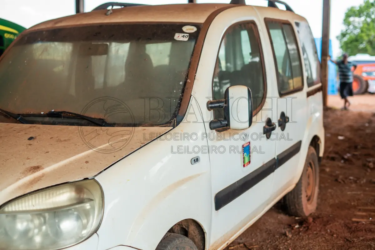 LOTE 011 - FIAT/DOBLO HLX 1.8 FLEX  Ano/modelo: 2010/2011  Placa: IQZ1150  Chassi: 9BD119209B1069998  RENAVAM: 225946343  Registrado em: IBIRUBA  Tipo: Automóvel  Cor: Branca  Espécie: Passageiro  Veículo está: Em circulação  Licenciamento válido até: 31/07/2024