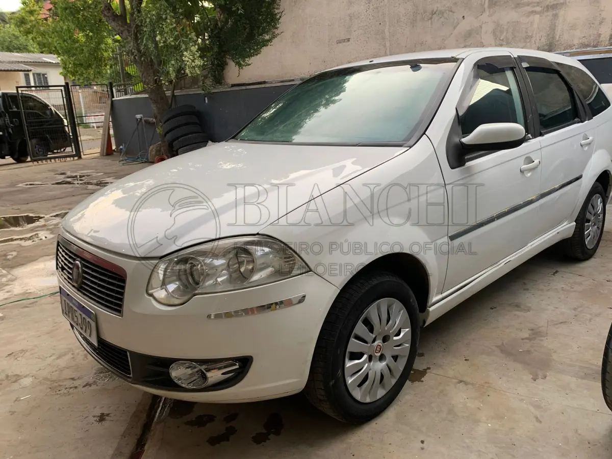 LOTE 005 - Veículo marca/modelo: FIAT/PALIO WEEK ELX FLEX, Ano/modelo: 2009/2010, Placa: IPR5J99, Chassi: 9BD17301MA4274516, RENAVAM: 134654404,  Tipo: Automóvel, Cor: Branca, Espécie: Passageiro, Veículo está: Em circulação, Licenciamento válido até: 31/07/2023