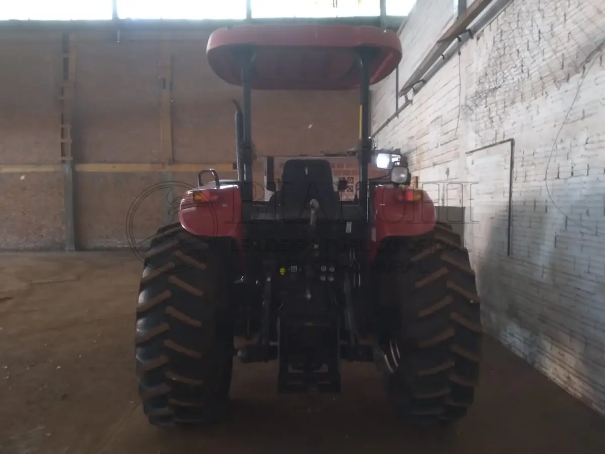 LOTE 019 - TRATOR AGRÍCOLA 4X4, MARCA CASE FARMALL 95, ANO 2018, MODELO 2019, 4 CILINDRO, TURBO, INTERCOOLER,  CHASSI: HCCZFA95TJCY79564, SÉRIE FL10R4109555