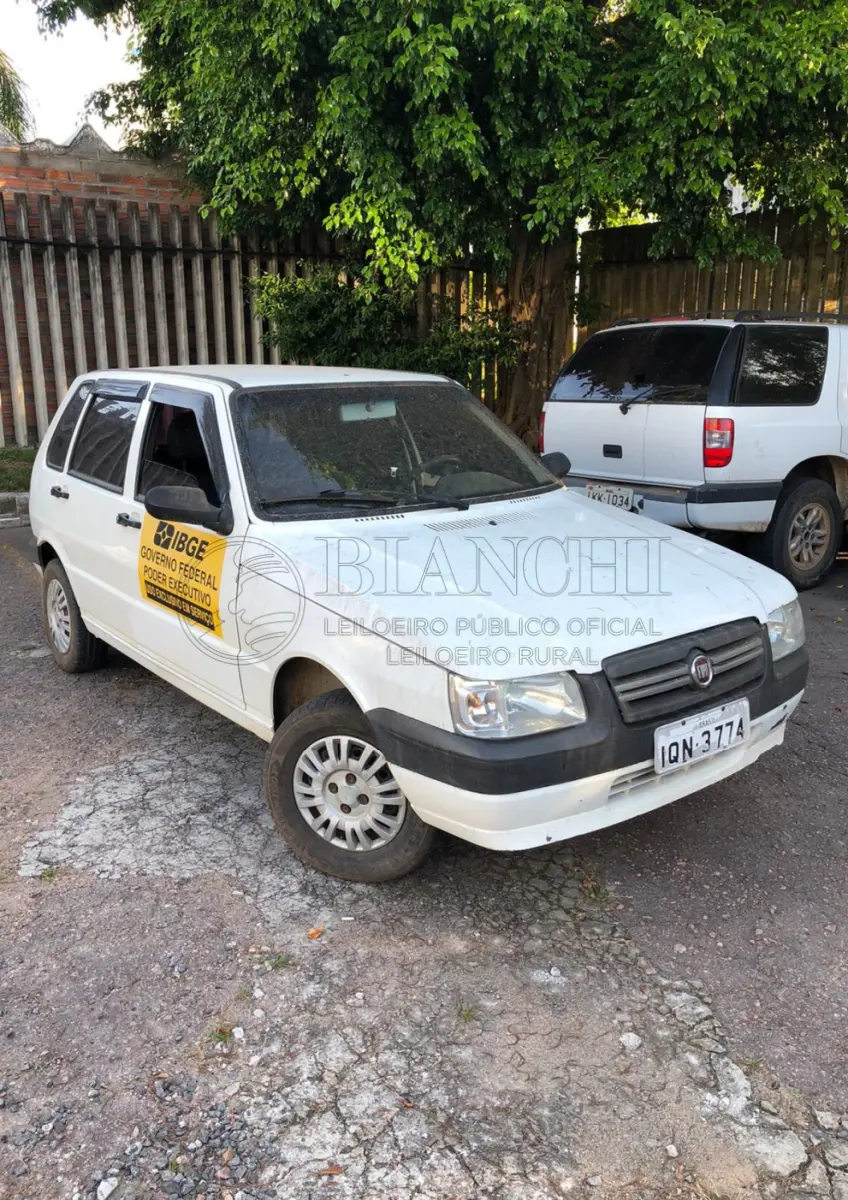 LOTE 007 - FIAT UNO MILLE ECONOMY 2010/2010