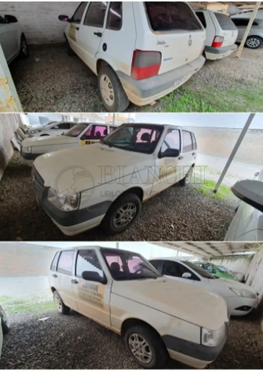 LOTE 001 - FIAT UNO MILLE ECONOMY 2010/2010