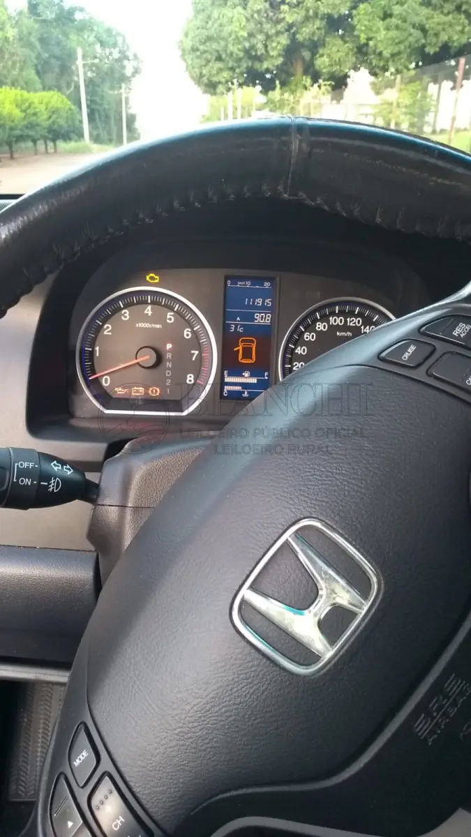 LOTE 01 - VEICULO CRV EXL 2.0 4WD