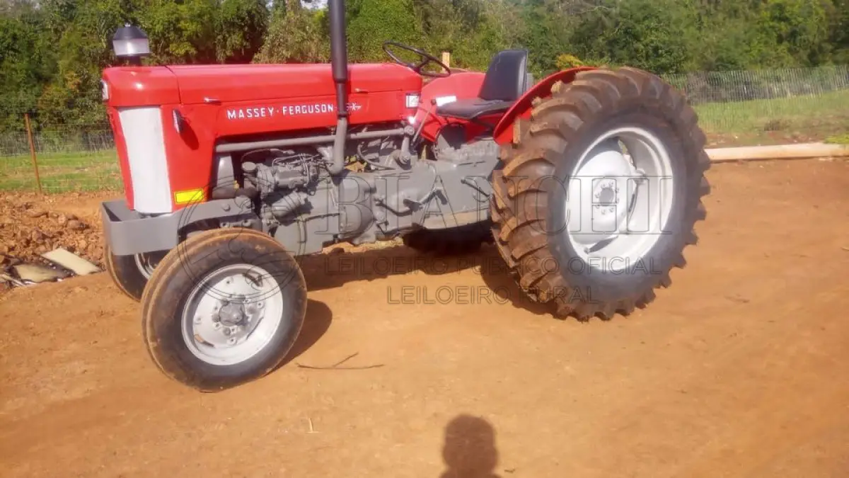 LOTE 017 - Massey. Ferguson 55x ano 1975