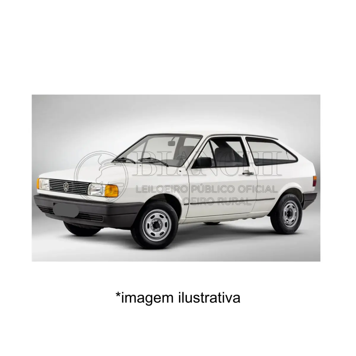 LOTE 000 - VW/GOL 1990 - PLACA ICW-3152