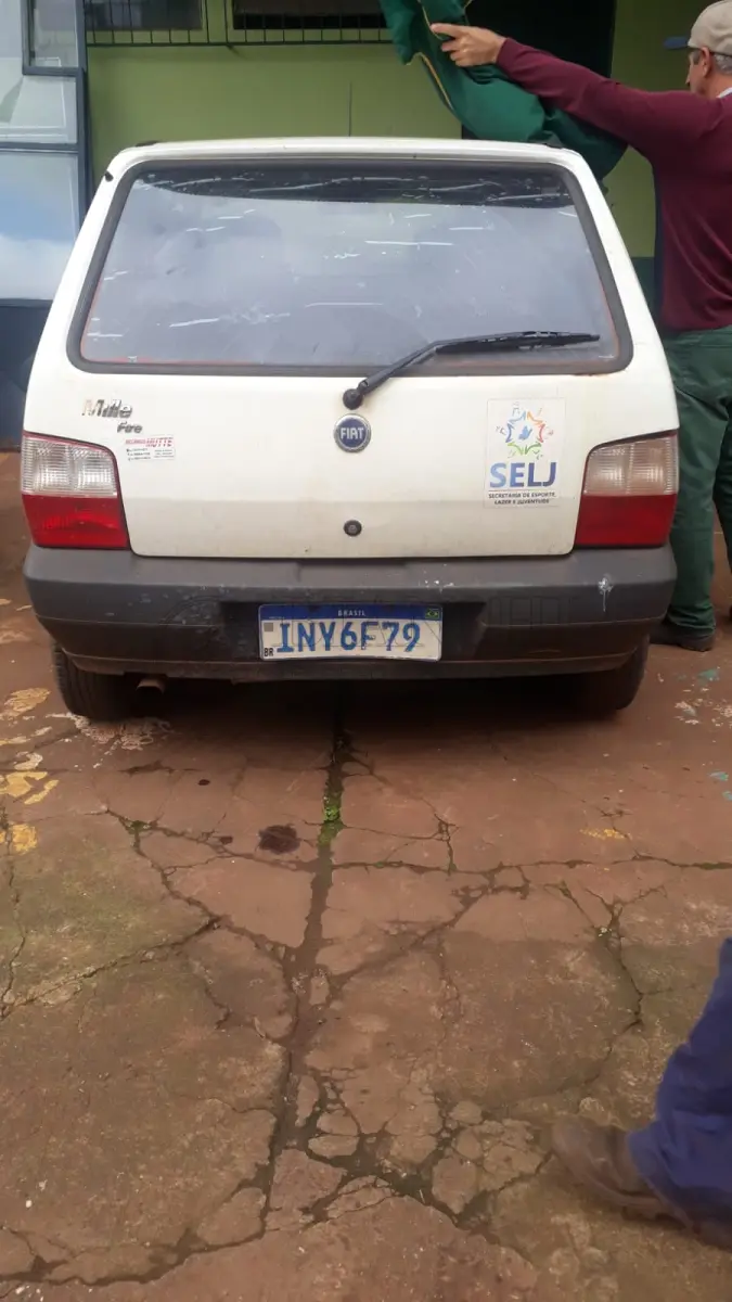 LOTE 016 - FIAT UNO MILLE FIRE FLEX, PLACAS INY 6F79, ANO DE FABRICAÇÃO/MODELO: 2007/2008, 1.0, 4 PORTAS, 05 MARCHAS, COR BRANCA,  CHASSI : 9BD15822784994752