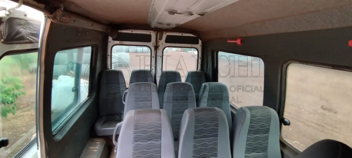 LOTE 001 - 01 Veículo marca/modelo: FIAT/DUCATO MC TCA MIC, Ano/modelo: 2016/2016, Placa: IXG3723, Chassi: 93W245H3RG2160075, RENAVAM: 1087282621, Registrado em: SETE DE SETEMBRO, Tipo: Microônibus, Cor: Branca, Espécie: Passageiro, Veículo está: Em circulação, Licenciamento válido até: 30/06/2024