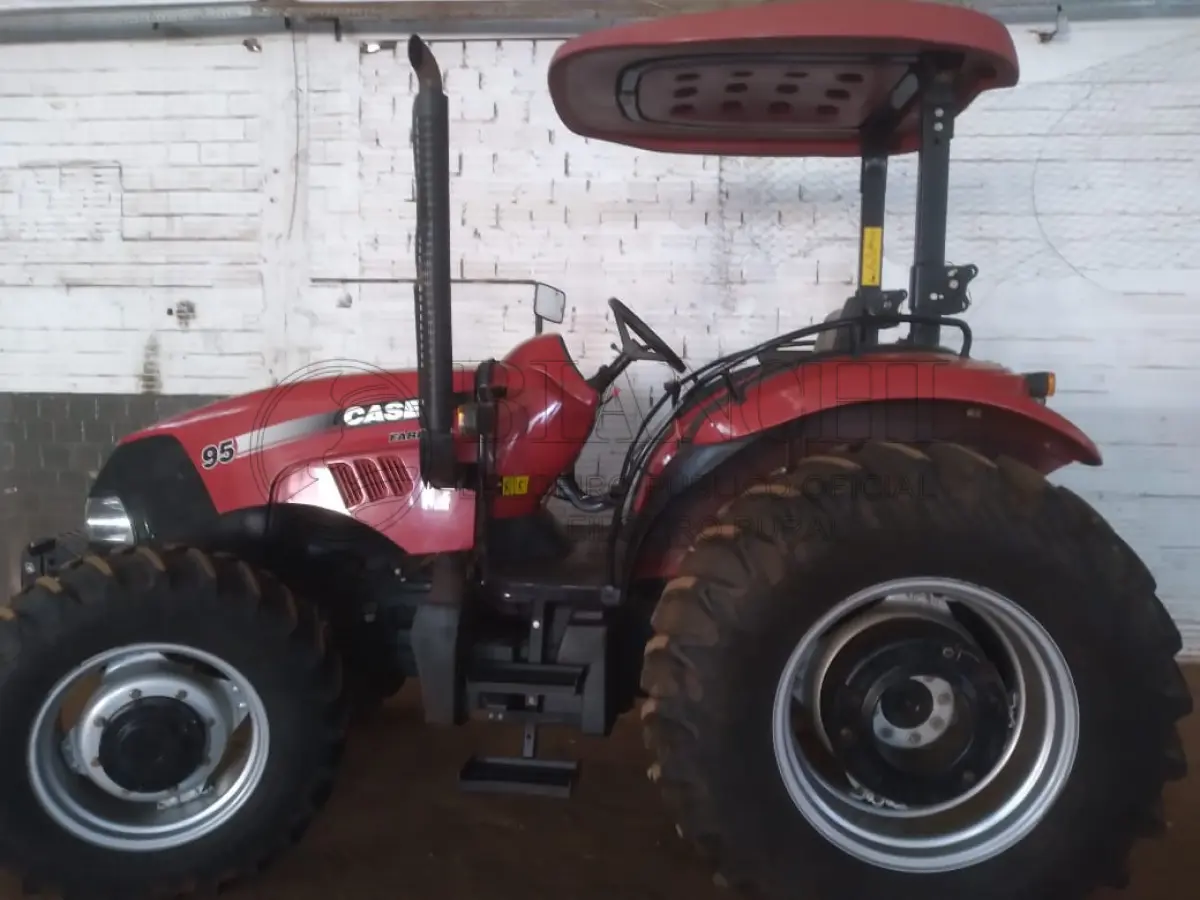 LOTE 021 - TRATOR AGRÍCOLA 4X4, MARCA CASE, MODELO FARMALL 95, ANO 2018, MODELO 2019, 4 CILINDROS, TURBO, INTERCOLER, CHASSI: HCCZFA95TJCY79512
SÉRIE: FLR10410957