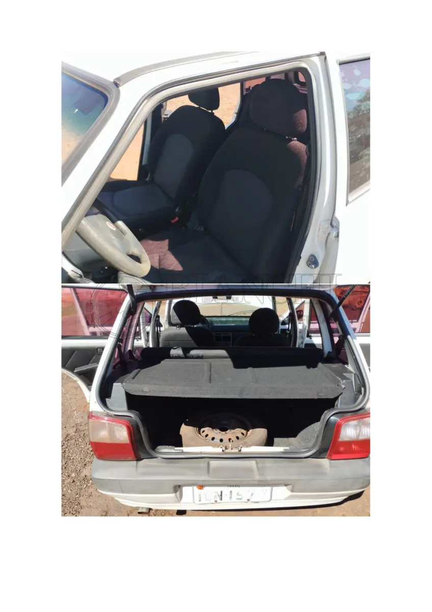 LOTE 004 - FIAT UNO MILLE ECONOMY 2010/2010