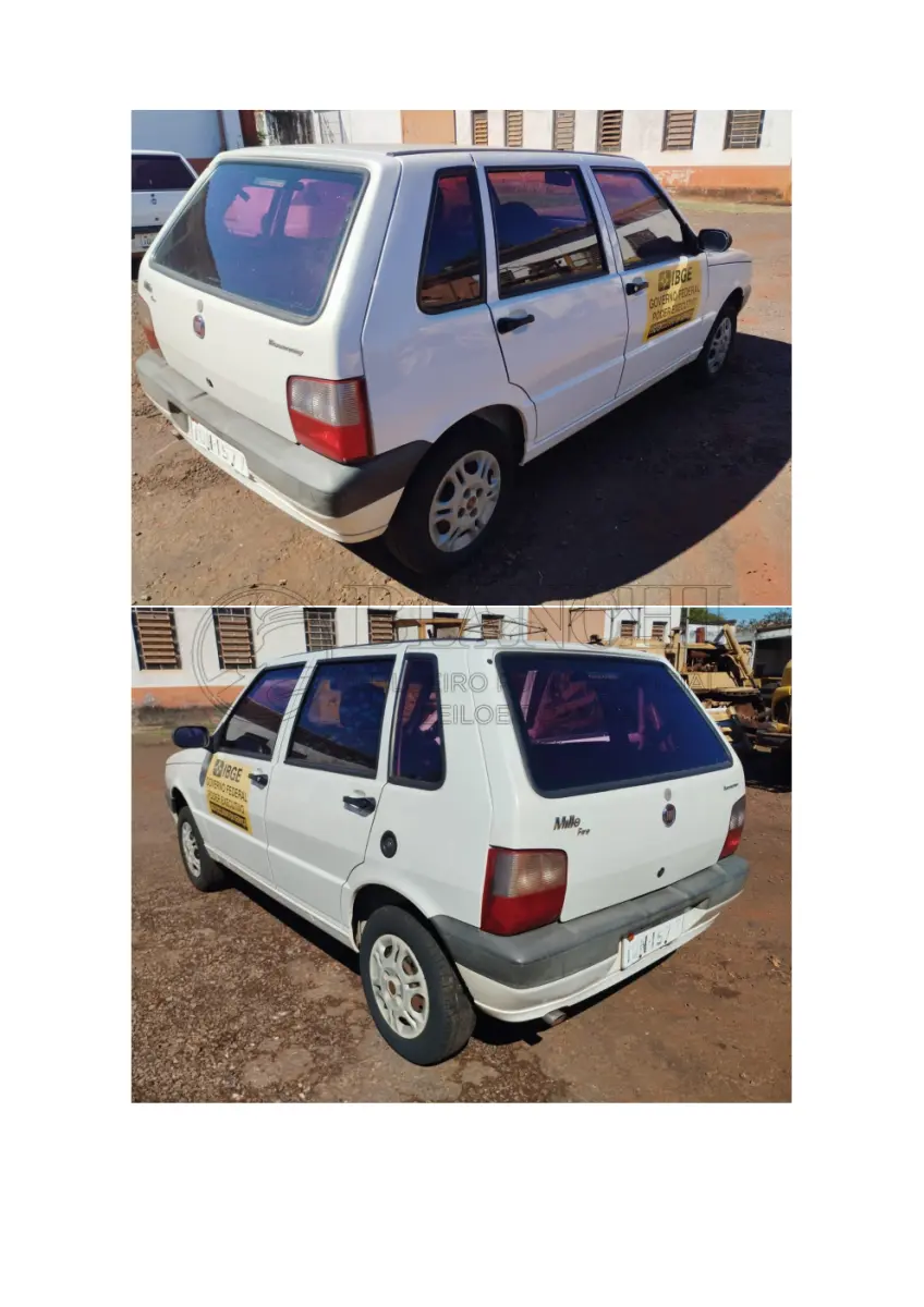 LOTE 004 - FIAT UNO MILLE ECONOMY 2010/2010