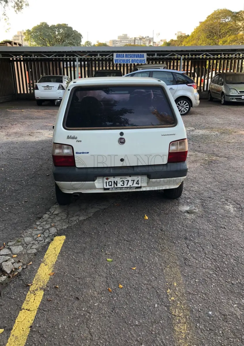 LOTE 007 - FIAT UNO MILLE ECONOMY 2010/2010