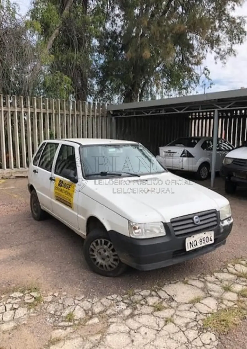 LOTE 010 - FIAT UNO MILLE FIRE FLEX 2007/07