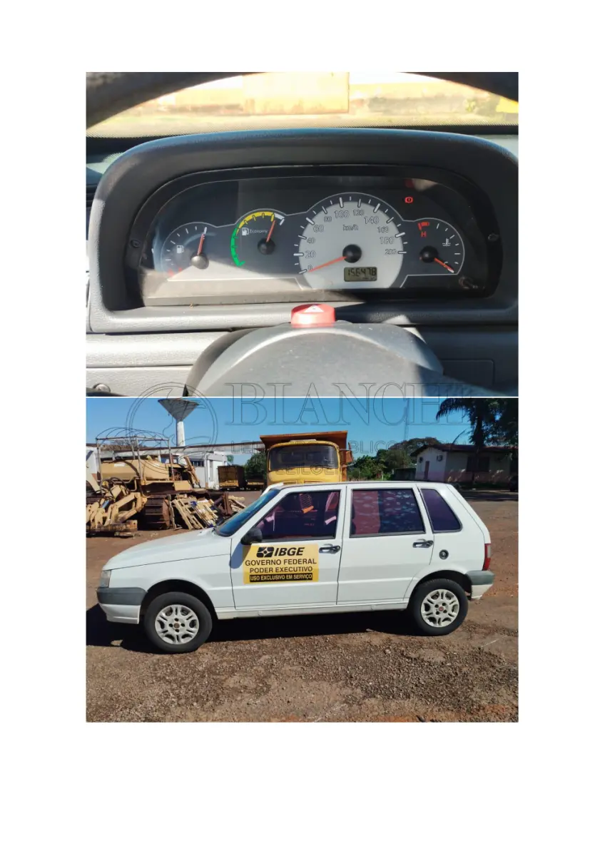LOTE 004 - FIAT UNO MILLE ECONOMY 2010/2010