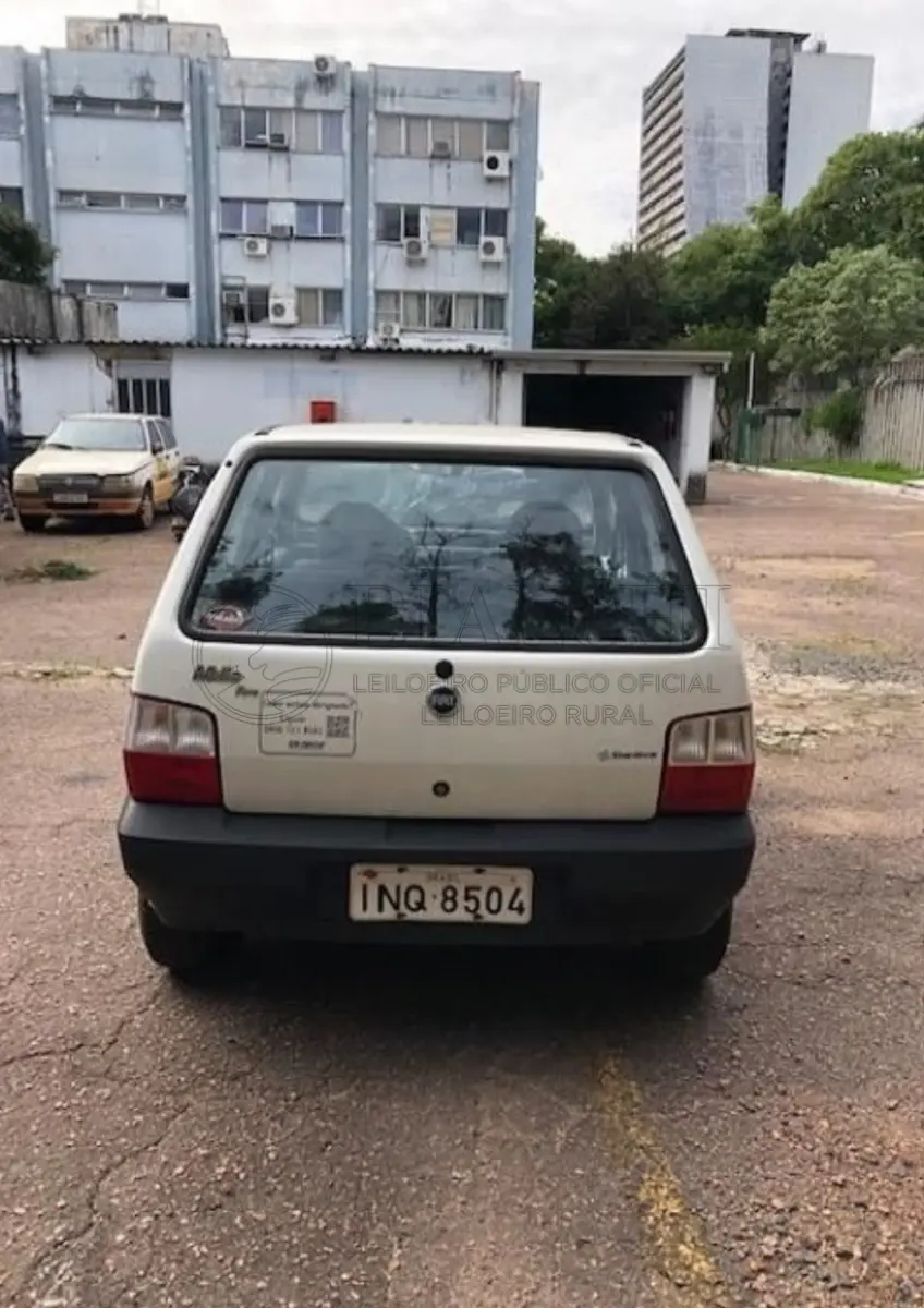 LOTE 010 - FIAT UNO MILLE FIRE FLEX 2007/07
