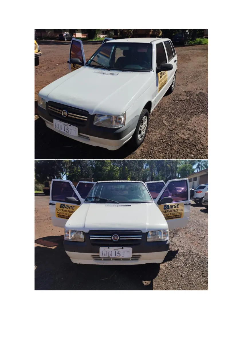 LOTE 004 - FIAT UNO MILLE ECONOMY 2010/2010