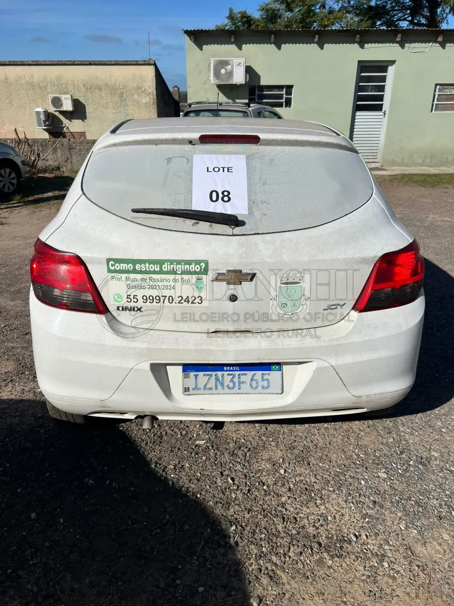 LOTE 008 - CHEVROLET/ONIX 10MT JOYE  
ANO: 2019/2019