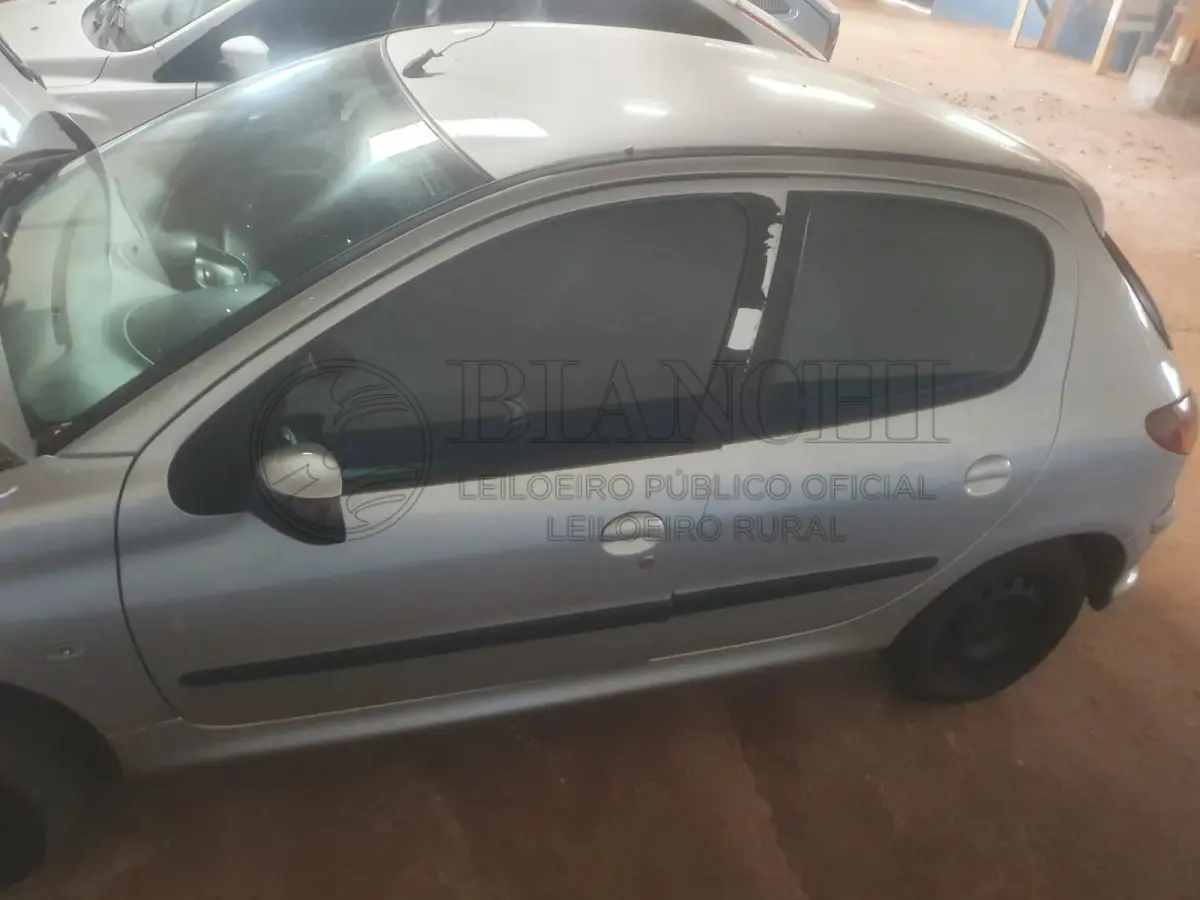LOTE 001 - PEUGEOT/206 ANO 2005