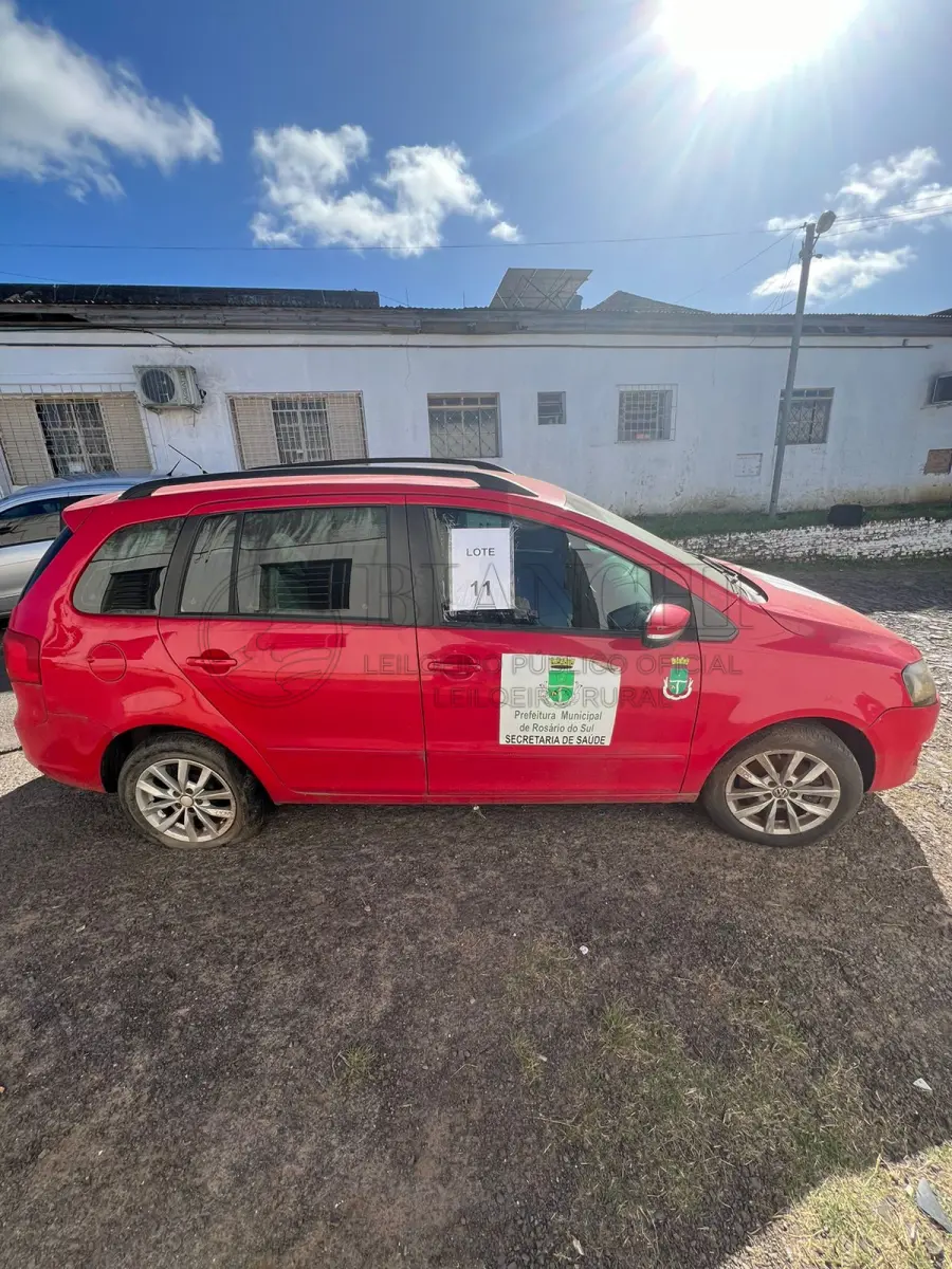 LOTE 011 - I/VW SPACEFOX TREND GII 
ANO: 2014/2014