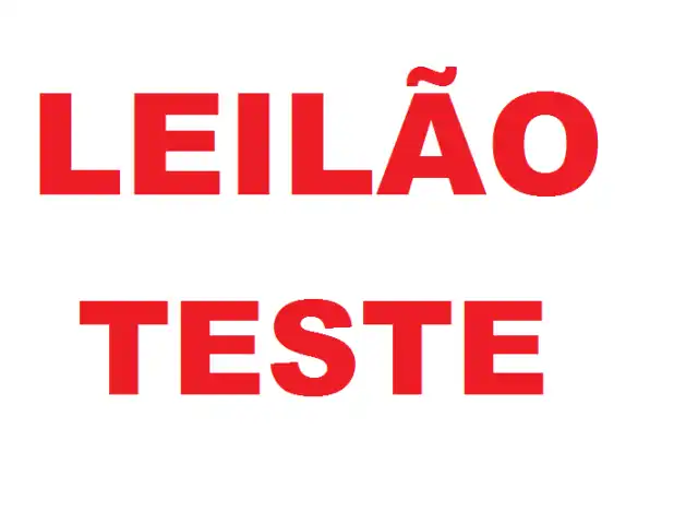 LEILÃO TESTE