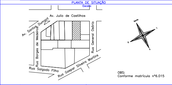 LEILAO DE PREDIO COMERCIAL CENTRO DE TRES PASSOS RS
